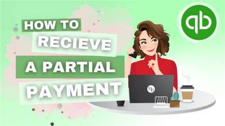 How do I reverse a partial payment in QuickBooks online?