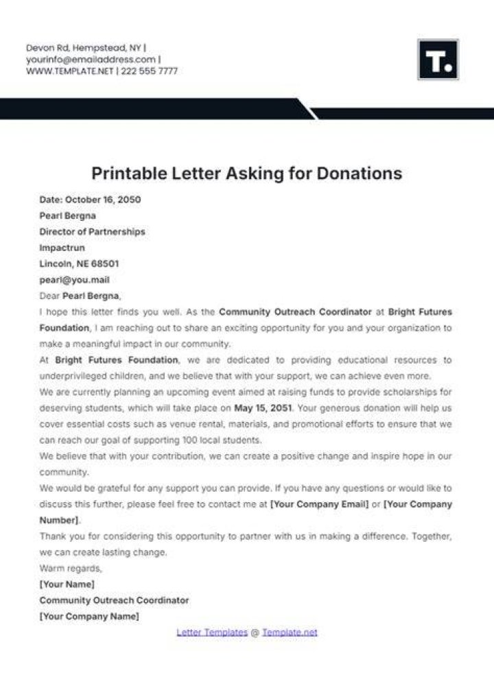 How do you account for donations given?
