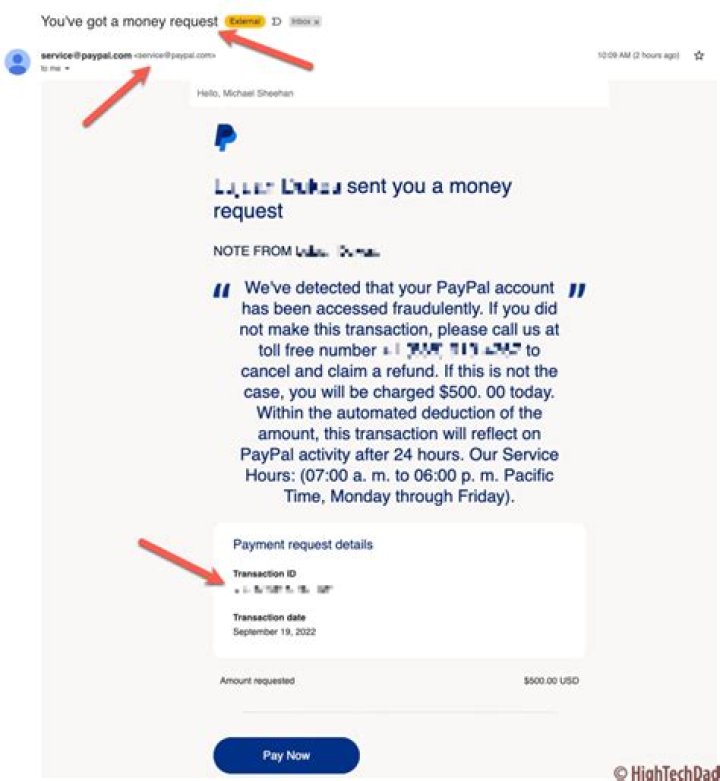Is there a deduction in PayPal?