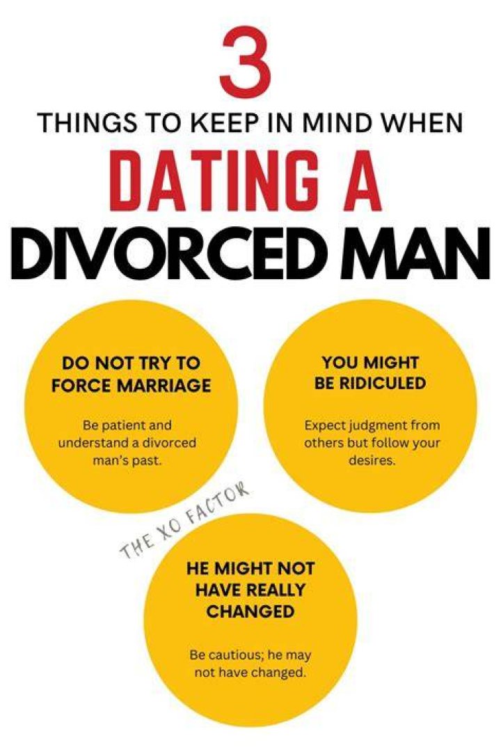 What does a divorced man want?